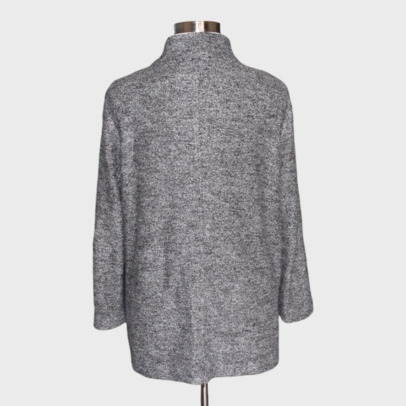 J Jill Pure Petite Heathered Knit Coat - Picture 3 of 5
